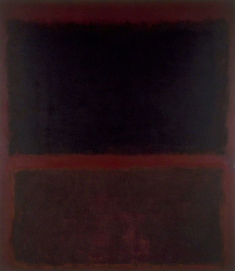 Mark Rothko, Black on Dark Sienna on Purple, 1960. MOCA, Los Angeles © 2012 Artists Rights Society (ARS), New York