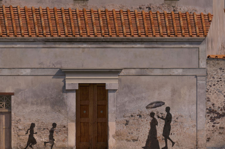 Reconstitution rue pompéienne © GEDEON Programmes