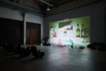 Trisha Baga, Mollusca & The Pelvic Floor, 2018. Installation view at Pirelli HangarBicocca, Milano 2020. Courtesy the artist; Greene Naftali, New York, and Pirelli HangarBicocca, Milano. Photo Agostino Osio