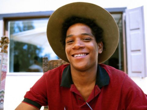 Un giovanissimo Jean Michel Basquiat. Photo Lee Jaffe