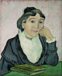 Vincent van Gogh: L’arlesiana (Ritratto di Madame Ginoux), 1890, olio su tela, cm 61 x 50. Galleria Nazionale d’Arte Moderna e Contemporanea, Roma. © Roma, Galleria Nazionale d’Arte Moderna e Contemporanea. Su concessione del Ministero per i Beni e le Attività Culturali e per il Turismo