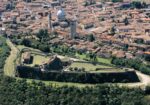 Veduta aerea della Rocca. Courtesy Fondazione Ugo Da Como