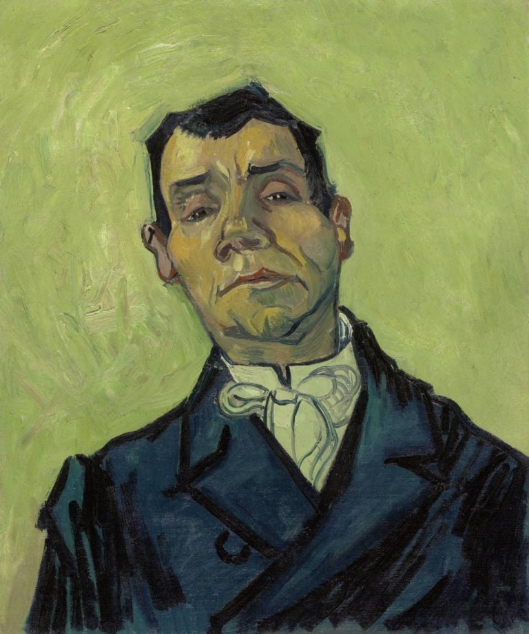 Vincent van Gogh, Ritratto di Joseph Michel Ginoux, 1888 olio su tela, cm 65,3 x 54,4 © 2020 Collection Kröller Müller Museum, Otterlo, the Netherlands; Photography Rik Klein Gotink, Harderwijk