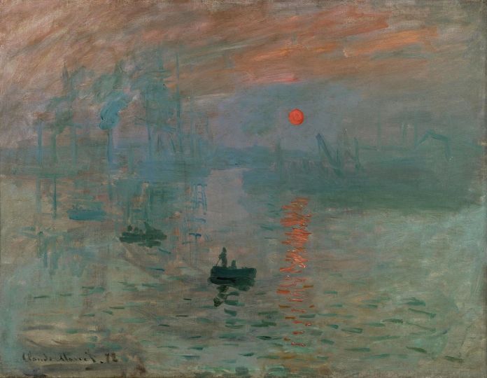 Claude Monet, Impressione, levar del sole, 1872