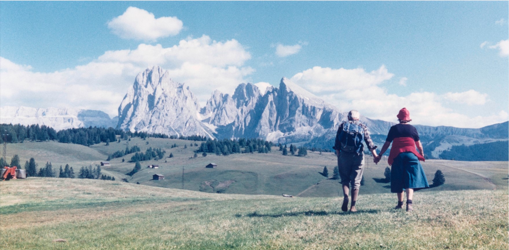 Luigi Ghirri, Alpe di Siusi, 1979 © Eredi Luigi Ghirri