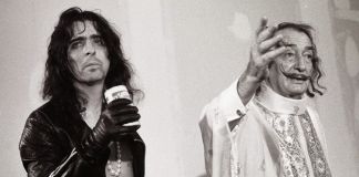 Alice Cooper e Salvador Dalì