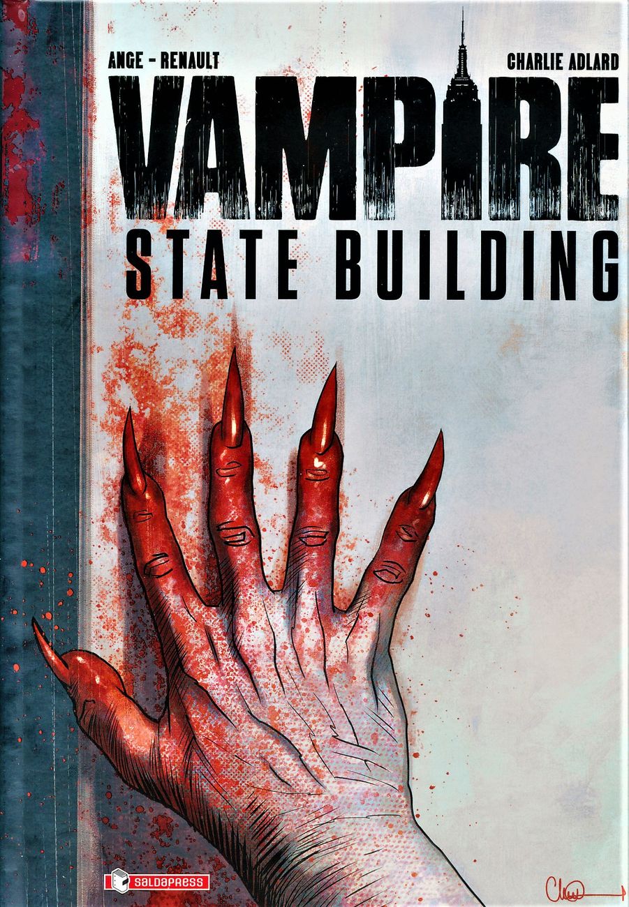 Ange e Patrick Renault, Charlie Adlard – Vampire State Building (SaldaPress, Reggio Emilia 2020)