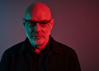 Brian Eno, 2019; photography Shamil Tanna, courtesy Paul Stolper Gallery 2020