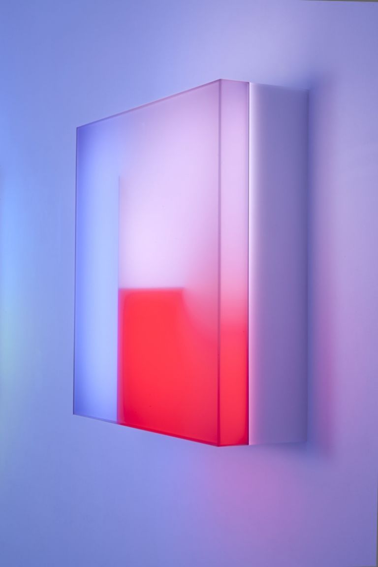 Brian Eno, installation Light Music 2016, Paul Stolper Gallery, April May 2016