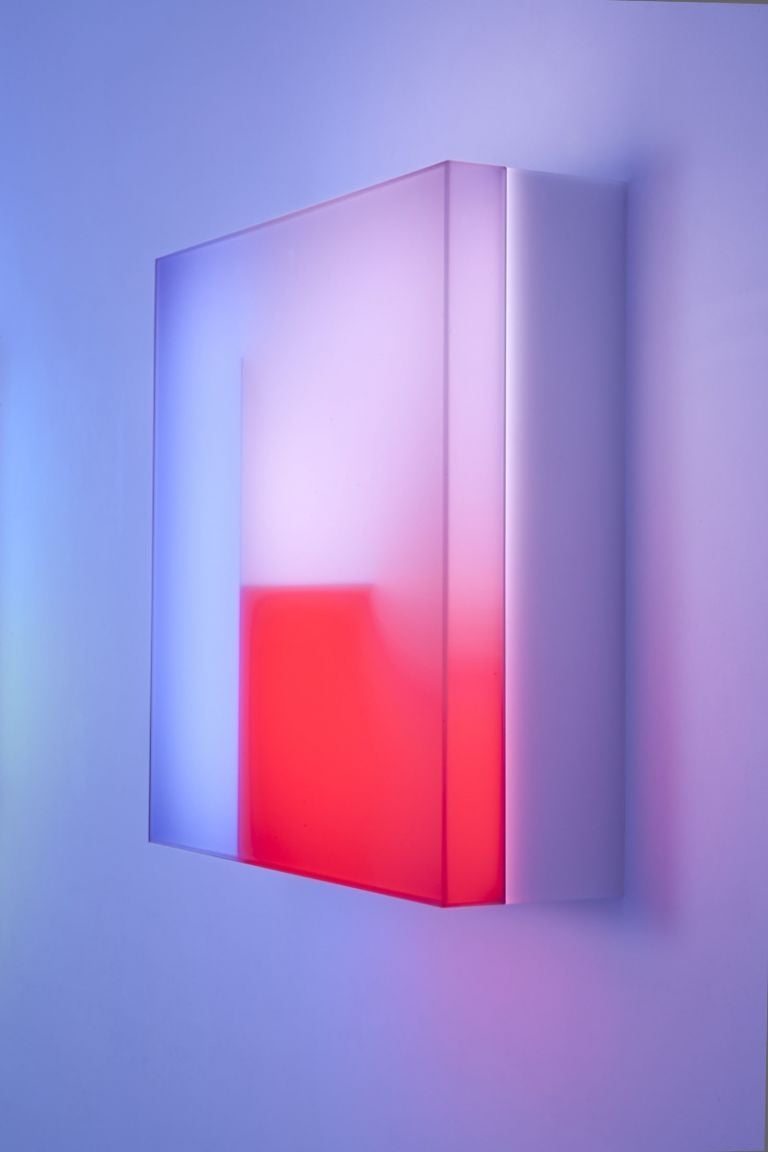 Brian Eno, installation Light Music 2016, Paul Stolper Gallery, April May 2016