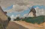 Camille Corot, The Windmill, c. 1835-40 Oil on canvas, 25 x 39.5 cm © Ordrupgaard, Copenhagen. Photo: Anders Sune Berg Exhibition organised by Ordrupgaard, Copenhagen and the Royal Academy of Arts