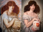 Dante Gabriel Rossetti, Pandora, 1879; Re-creation: Isabella Beatrix Thompson / @Bellatrix94