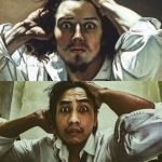 Gustave Courbet, The Desperate Man (Self-Portrait), 1843–45; Re-creation: Peter Adam Rebadomia