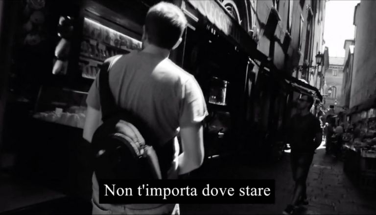 Federico Branchetti, Soffiare via il buio dalla notte, 2019, still da video, 3’03”. Courtesy of the artist