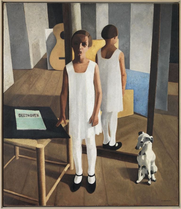 Felice Casorati, Beethoven, 1928. Mart, Museo di arte moderna e contemporanea di Trento e Rovereto Collezione VAF Stiftung