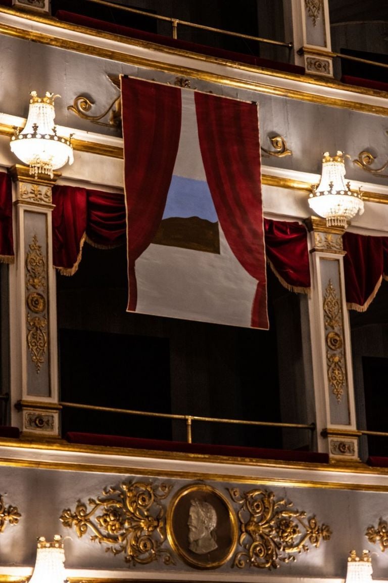 Filippo La Vaccara. Teatro Tina di Lorenzo, Noto 2020. Photo Franca Centaro