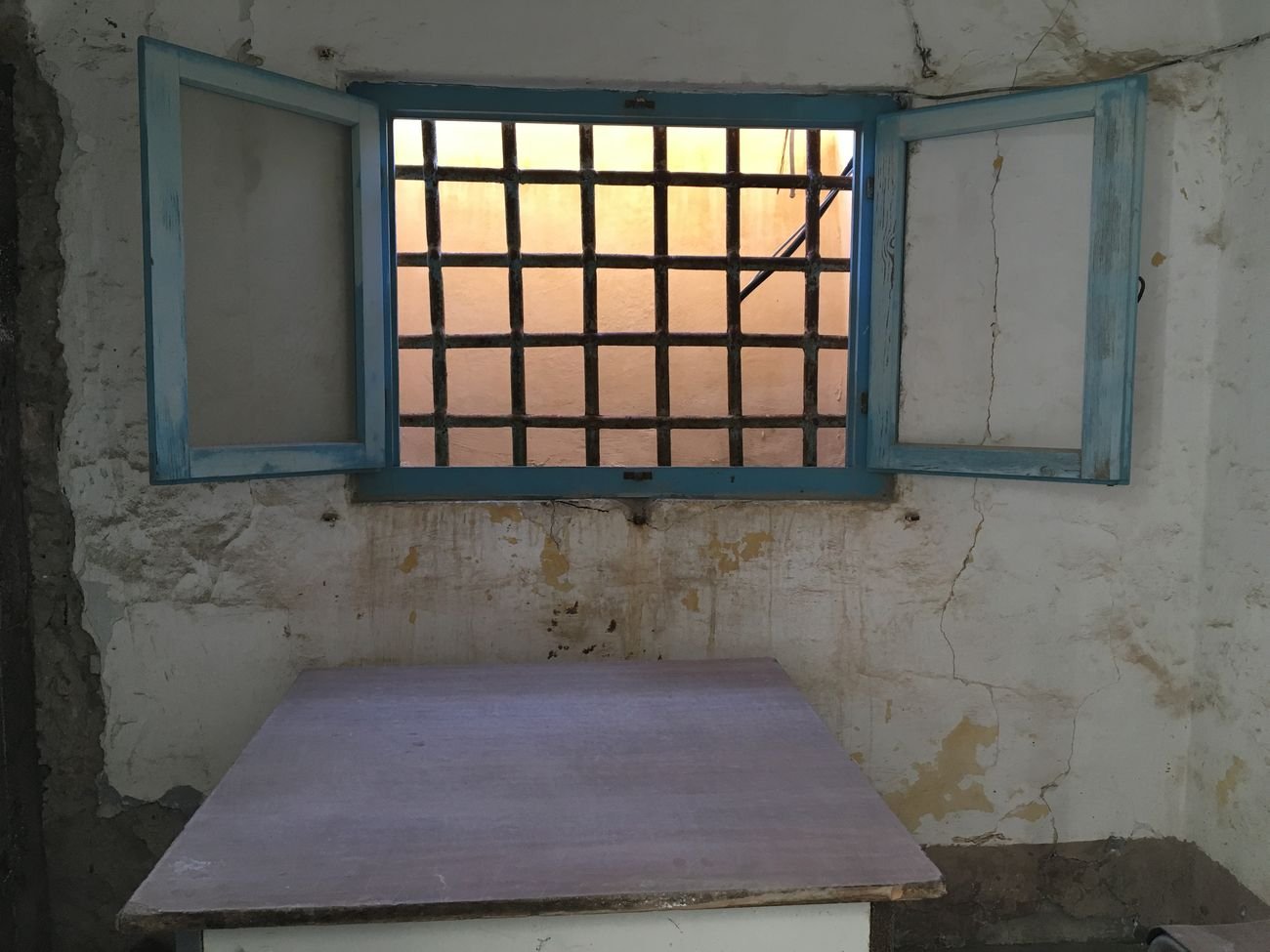 Interno di una cella piemontese, Castello Angioino di Gaeta, 2020