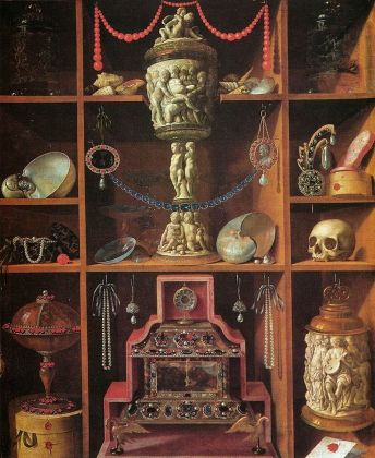 Johan Georg Heinz, Cabinets of Curiosities, particolare, 1660 ca.