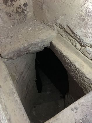 La cisterna prigione medioevale, Castello Angioino di Gaeta, 2020