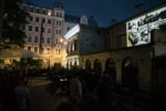 Lazzaro_Art doesn’t sleep. Opera di Boaz Torfstein proiettata al Kanepes Cultural Center di Riga
