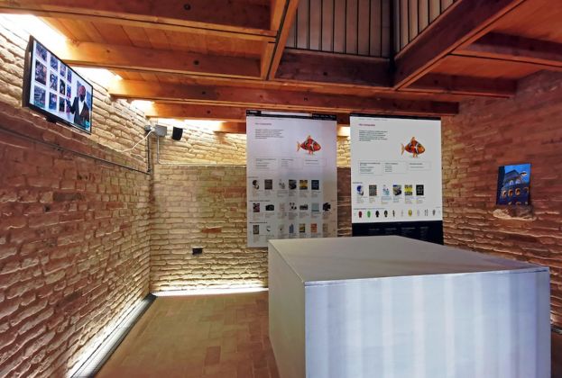 Matteo Costanzo, dalla serie impossible_installations, 2020, exhibition view, TOMAV – Torre di Moresco Centro Arti Visive, Moresco