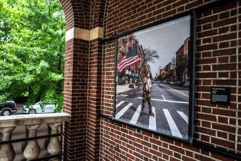 New York Responds. Exhibition view at Museum of the City of New York, 2020. Photo Francesca Magnani