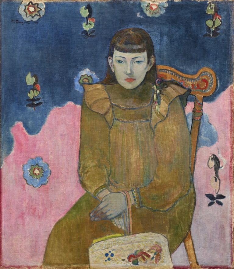 Paul Gauguin, Portrait of a Young Girl, Vaïte (Jeanne) Goupil, 1896 Oil on canvas, 75 x 65 cm © Ordrupgaard, Copenhagen. Photo: Anders Sune Berg Exhibition organised by Ordrupgaard, Copenhagen and the Royal Academy of Arts