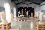 Petra Feriancová, Fabulae, installation view at Villa d'Este e Santuario di Ercole Vincitore, Tivoli 2020, photo Annamaria La Mastra