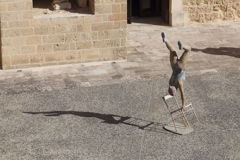 Pietro Guida. Piazze d’Italia. Exhibition view at Castello di Copertino, 2020. Photo Beppe Gernone