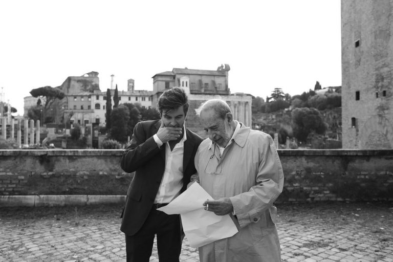 Roberto Cremascoli e Álvaro Siza, Foro di Roma, 2016. Photo Nicolò Galeazzi