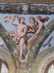 Roma, Villa Farnesina, Loggia di Amore e Psiche; Raffaello e bottega Venere a colloquio con Giunone e Cerere