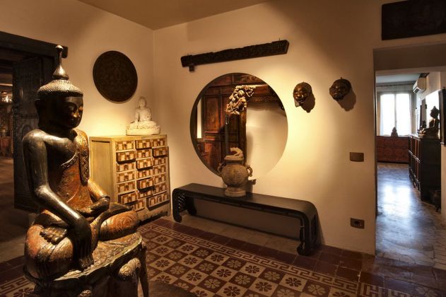 Sala nobile. Villa Orna. Courtesy Galleria Thais