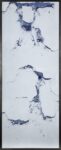 Sophie Ko, Geografia temporale. Le albe e i risvegli, 2019, pigmento puro, 170x70 cm. Courtesy Galleria de’ Foscherari, Bologna