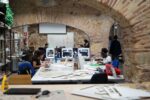 Studenti della IE School of Architecture and Design nel corso dell’IEU Fab Lab. Photo Roberto Arribas