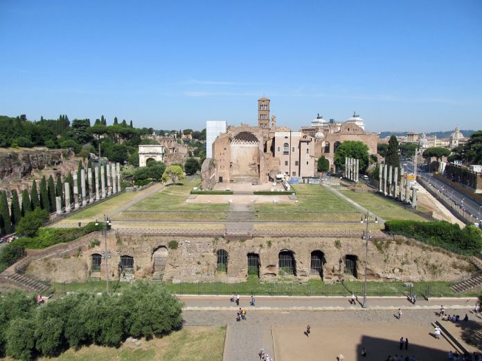Tempio di Venere a Roma via Wikipedia