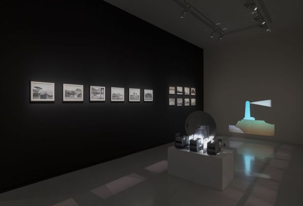 Variations ‐ Les Décors lumineux d’Eugène Frey présentés par João Maria Gusmão. Exhibition view at NMNM – Villa Paloma, Monaco 2020. Photo Andrea Rossetti 2020