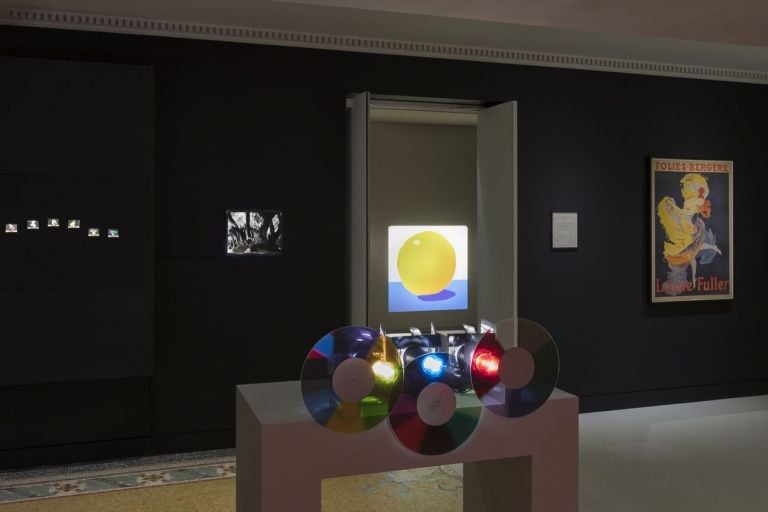 Variations ‐ Les Décors lumineux d’Eugène Frey présentés par João Maria Gusmão. Exhibition view at NMNM – Villa Paloma, Monaco 2020. Photo Andrea Rossetti 2020