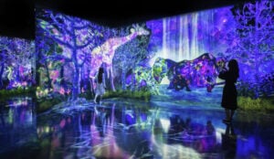 Il nuovo museo interattivo di teamLab a Fukuoka