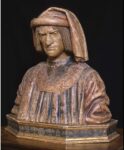 Piero Torrigiani (attr.) Busto di Lorenzo il Magnifico terracotta policroma, cm 80x82x42 Collezione Liana Salvadori / Carlo Carnevali, Firenze