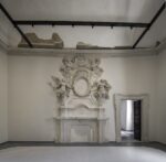 Palazzo Ardinghelli restaurato, sala camino piano nobile - ph. Andrea Jemolo