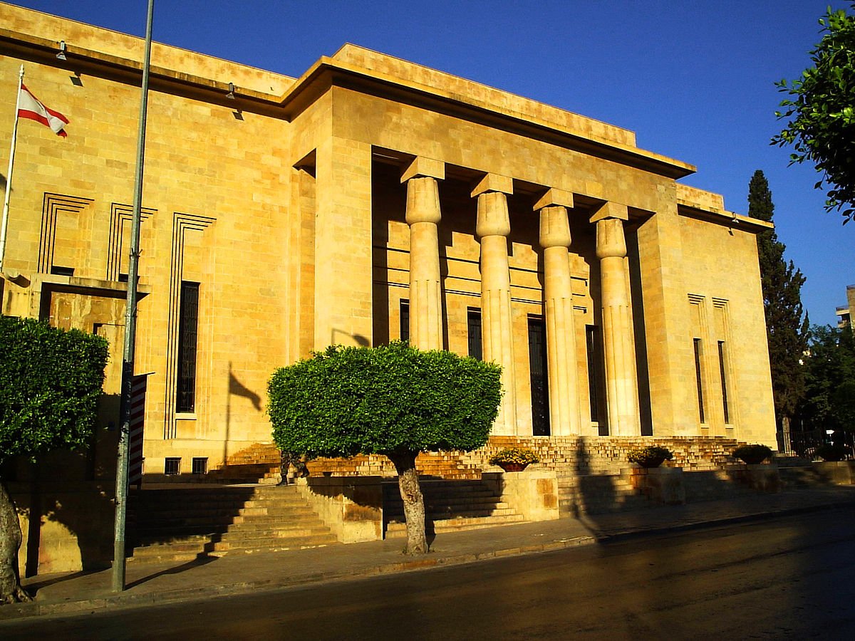 Una veduta del Museo Nazionale di Beirut prima dell'esplosione. Courtesy Lebanon DGA