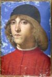 Ritratto a tempera di Piero di Lorenzo de’ Medici, in Omero, Opera (in greco). Firenze, Bernardo de' Nerli, 1488, c.I-II, 433 miniato. Biblioteca Nazionale "Vittorio Emanuele III" Napoli