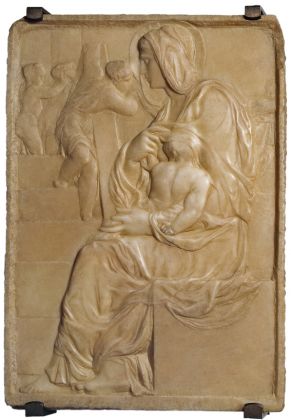 Michelangelo Buonarroti Madonna della scala, 1490 circa marmo, cm 56,7 x 40,1 Firenze, Casa Buonarroti, inv. 190