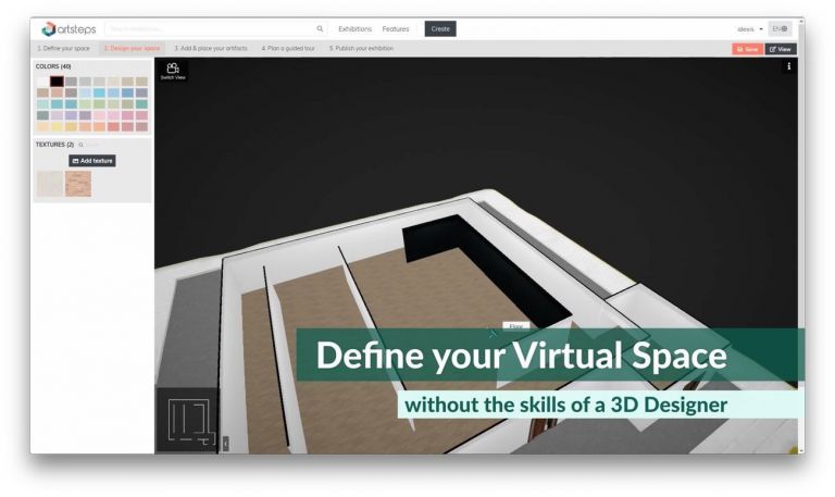 ARTSTEPS_define your virtual space