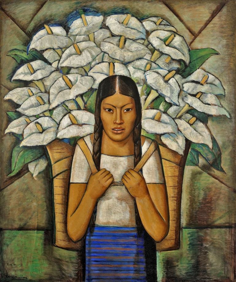 Alfredo Ramos Martínez. Calla Lily Vendor (Vendedora de Alcatraces), 1929. Collezione privata © The Alfredo Ramos Martínez Research Project