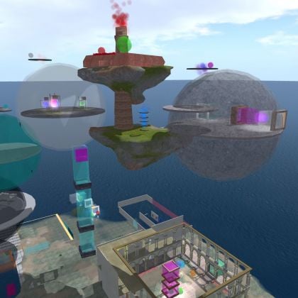 Brera Academy virtual lab, laboratorio di progettazione virtuale dell'Accademia di Belle Arti di Brera in Second Life nel 2013