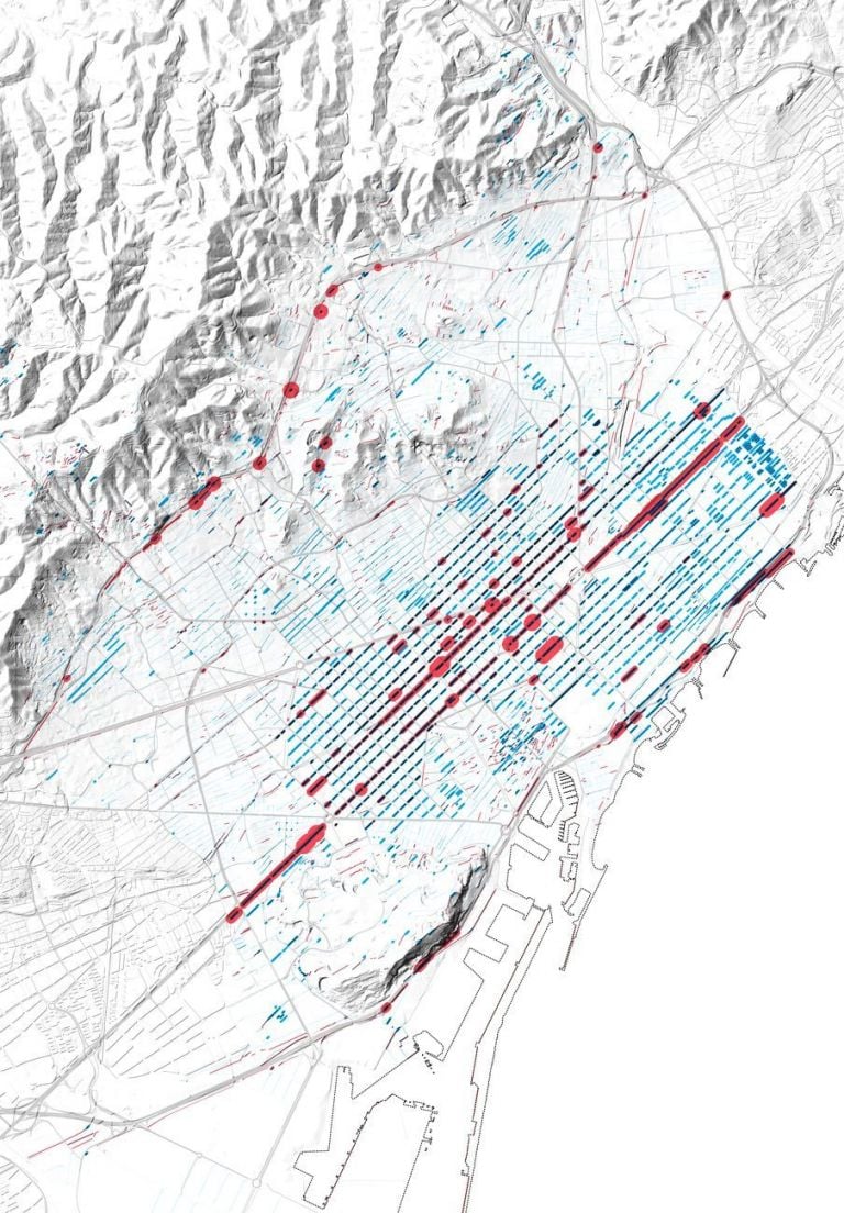 Catalonia in Venice - Air Aria Aire. © 300.000 Km s. Measure 11 Design the street canyon