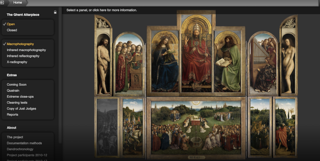 Tutto il restauro del Polittico di Gand di Jan van Eyck documentato e fruibile su un sito