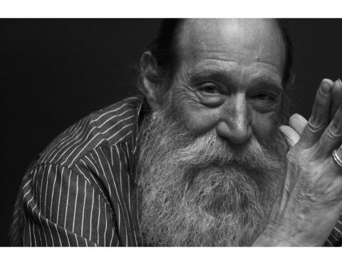 Lawrence Weiner, photo Robin Martin