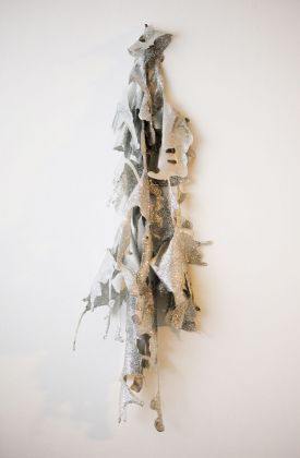 Daniele Innamorato, Untitled, 2012, gillter e colla, cm 65x30x10